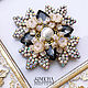 Brooch-the order of 'the snow Queen', Brooches, Netanya,  Фото №1