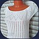 Женский топ. Топы. Ольга Ерофеева-вязание на заказ (olga-knitstyle). Интернет-магазин Ярмарка Мастеров.  Фото №2