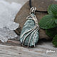 Pendant from silver and serafinite, Pendants, Moscow,  Фото №1