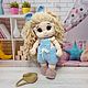  Куколка, плюшевая кукла. Амигуруми куклы и игрушки. Toys-by-panda. Ярмарка Мастеров.  Фото №5
