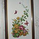 Order Embroidered pictures. Triptych "Flowers". Batalicheva Natalya. Livemaster. . Pictures Фото №3
