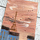 Order 'Sunset over Paris' acrylic (France, pink). Nadezda Perova. Livemaster. . Pictures Фото №3