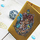  Ariel the Mermaid. Passport cover. SUNGAZER leather products. My Livemaster. Фото №4