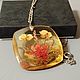 Заказать Винтаж: Кулон  -Цветы .Инталия .Люцит . Bijoux vintage. Ярмарка Мастеров. . Кулоны винтажные Фото №3