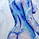 Nude painting of a girl's figure from the back, Pictures, Sochi,  Фото №1