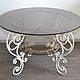 Coffee table wrought iron. Tables. tm-yart. Online shopping on My Livemaster.  Фото №2