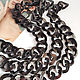 Order Chain Black Buffalo Horn Zebu 40cm Links Twist. - Olga - Mari Ell Design. Livemaster. . Chains Фото №3