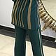 Emerald green suit, suit, cardigan and pants. Suits. elmdesign (ELMDESIGN). My Livemaster. Фото №4