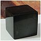 Куб из шунгита полированный 54х54 мм, 400 грамм, Камни, Саратов,  Фото №1