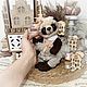 Тедди мишка — Коллекционная интерьерная игрушка ручной работы, teddy. Мишки Тедди. handmade_toys.lab | Добрые тедди. Ярмарка Мастеров.  Фото №13