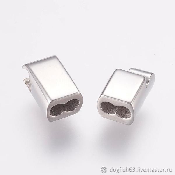 4682 Замок 3мм на два шнура слайдер магнит, медицинская