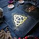 The Witch 's Grimoire. The Witch's Diary. Passport cover. Xypma. My Livemaster. Фото №5