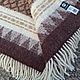 Плед из Альпака и овечьей шерсти (170 х 210 см). Пледы. WOOL4FELT. Интернет-магазин Ярмарка Мастеров.  Фото №2