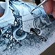Кроссовки белые,кастом кроссовок Nike Air Force,Горгона,ручная роспись. Кроссовки. Olgavolgoart. Роспись одежды и обуви. Кастом. Ярмарка Мастеров.  Фото №9