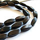Beads Black Ebony Four-sided twist 25h10mm, Beads1, Bryansk,  Фото №1