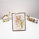 Copy of Macrame doll in photo frame 15/20. Interior doll. Textile Shop Natalya. My Livemaster. Фото №10
