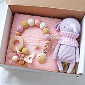 Работы для детей, handmade. Livemaster - original item Babybox, gift set for newborn, gift for newborn. Handmade.
