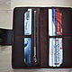 Leather wallet men's. Wallets. crecca. Online shopping on My Livemaster.  Фото №2