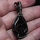 Black squirt. Pendant with lab opal and Nickel silver. Pendants. Mosaic Opal (mosaicopal). My Livemaster. Фото №5