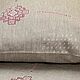 Funda de almohada de lino 50/70 con bordado costura Ivanovo. Pillowcases. flax&lace. Online shopping on My Livemaster.  Фото №2