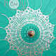 Расписной традиционный зонт "Turquoise Magic". Зонты. HolyCowChic. Ярмарка Мастеров.  Фото №5