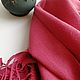 Order  Handmade woven scarf made of Italian yarn silk. rezan (rezan). Livemaster. . Scarves Фото №3