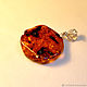 Amber. Pendant 'Buttercup'. Pendants. Amber is a warm stone. My Livemaster. Фото №4