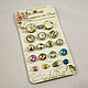 Set brads 'the Romance of Paris'. Scrapbooking Elements. Lovsky's Hand Craft. Online shopping on My Livemaster.  Фото №2