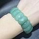 Bracelet made of natural green aventurine with cut. Bead bracelet. naturalkavni. Online shopping on My Livemaster.  Фото №2