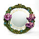 Set of wall clocks and mirrors ' Flora'. Watch. SweetHome. Online shopping on My Livemaster.  Фото №2