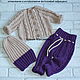 Outfit:Blouse pants and cap, Baby Clothing Sets, Novokuznetsk,  Фото №1