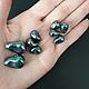Жемчуг майорка барочный чёрный хамелеон 14 мм майорка. Бусины. Niakrise beads. Интернет-магазин Ярмарка Мастеров.  Фото №2
