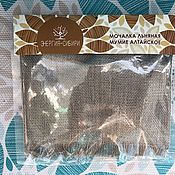 Для дома и интерьера handmade. Livemaster - original item Linen washcloth with Altai Mummy 140gr.. Handmade.