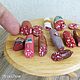 Sausages for Dollhouse miniature Food for dolls. Doll food. MiniDom (Irina). My Livemaster. Фото №5