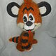 Tiger. Amigurumi dolls and toys. knitted animation. Online shopping on My Livemaster.  Фото №2