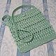 Сумка из рафии "my Green", Пляжная сумка, Ростов-на-Дону,  Фото №1