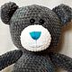 Плюшевый вязаный мишка Тедди. Мишки Тедди. Алина Трофимова - Amazing Knitting. Интернет-магазин Ярмарка Мастеров.  Фото №2