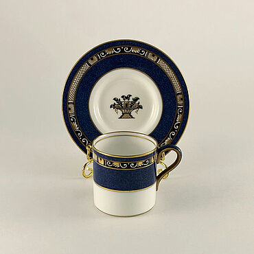 Винтаж ручной работы. Ярмарка Мастеров - ручная работа Винтаж: Wedgwood Веджвуд кофейная пара чашка и блюдце фарфор. Handmade.