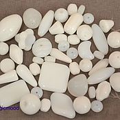 Материалы для творчества handmade. Livemaster - original item 20gr Czech Beads Mix 0090 White glass beads. Handmade.