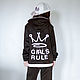 Footer suit 'CIRLS RULE' Art-C004, Sweatshirts and hoodies, Nizhny Novgorod,  Фото №1