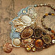 Jewelry set 'Cottage 'Shell'' - necklace and bracelet, Jewelry Sets, Almaty,  Фото №1