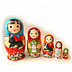 Matryoshka 5 local 'Gal Matreshkina', Dolls1, Sarov,  Фото №1