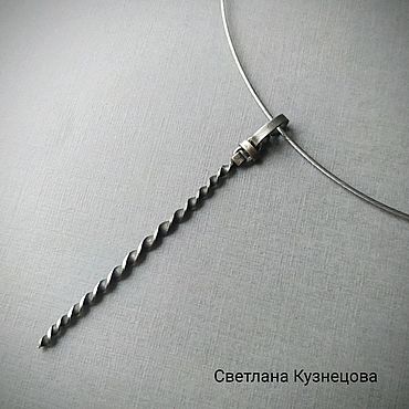 Украшения ручной работы. Ярмарка Мастеров - ручная работа Подвеска из мельхиора. Handmade.