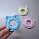 gryzunki: Beech ring tied with knitted yarn. Teething toys. yu-markova-kem. Online shopping on My Livemaster.  Фото №2