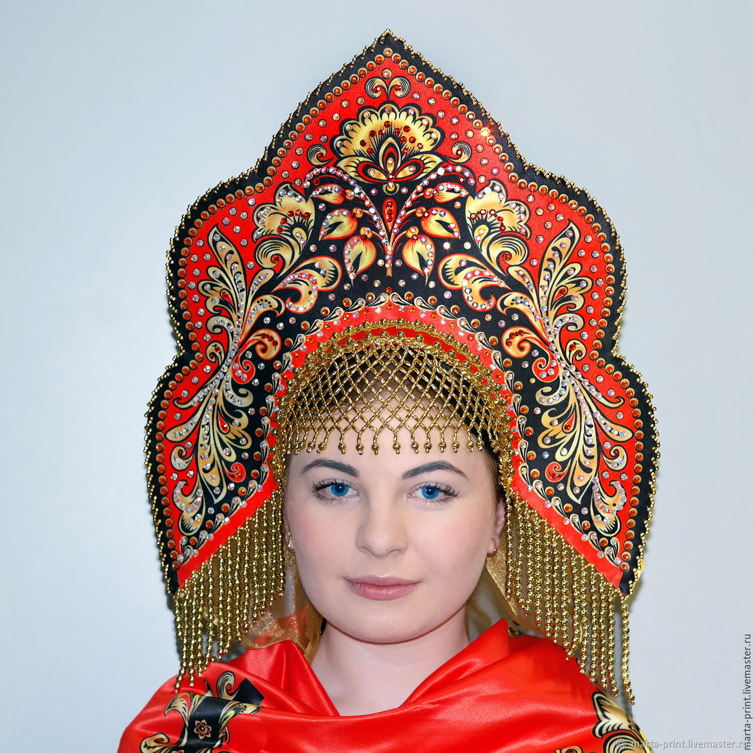 Головные уборы для русского народного костюма