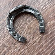 Для дома и интерьера handmade. Livemaster - original item Forged horseshoe for happiness 7cm., small. Handmade.