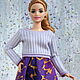 Одежда для Барби: кофта и юбка для Сurvy-Барби, Одежда для кукол, Орел,  Фото №1