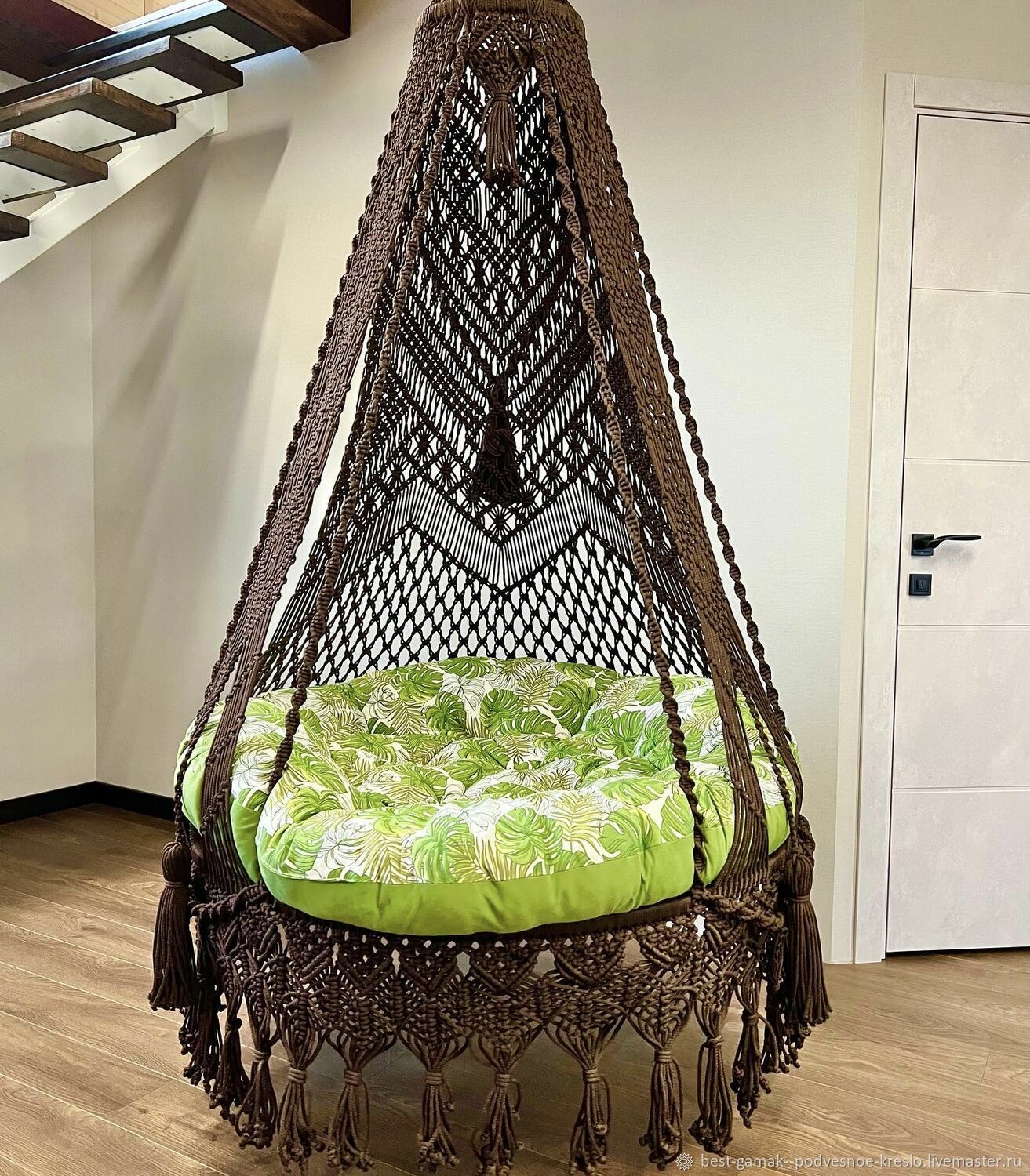 Кресло шатер из макраме