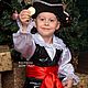 Pirate costume Buccaneer new year's children's carnival hat pirate, Carnival costumes for children, Kaliningrad,  Фото №1