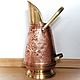 Copper, brass, bucket, ash pan, coinage, Germany. Vintage vases. rada__vintage. Online shopping on My Livemaster.  Фото №2